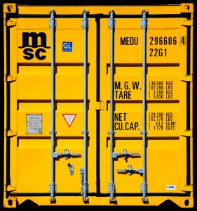 container-jaune